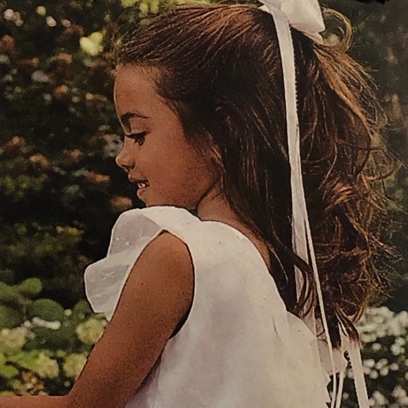 Strasburg Dress Heirloom White Organza Size 10  Flower Girl Special Occasion - Picture 13 of 13